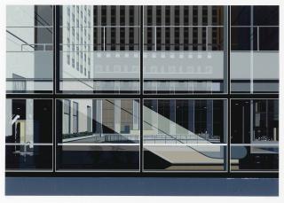 Richard Estes - Manhattan, from Urban Landscapes No. 3