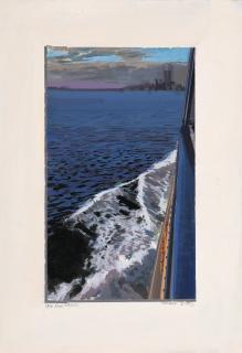 Richard Estes - New York Harbor