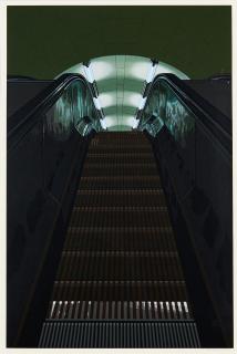 Richard Estes - Piccadilly Station from the portfolio Urban Landscapes No. 2