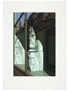 Richard Estes - Pressing Machinery, from Urban Lanscapes II