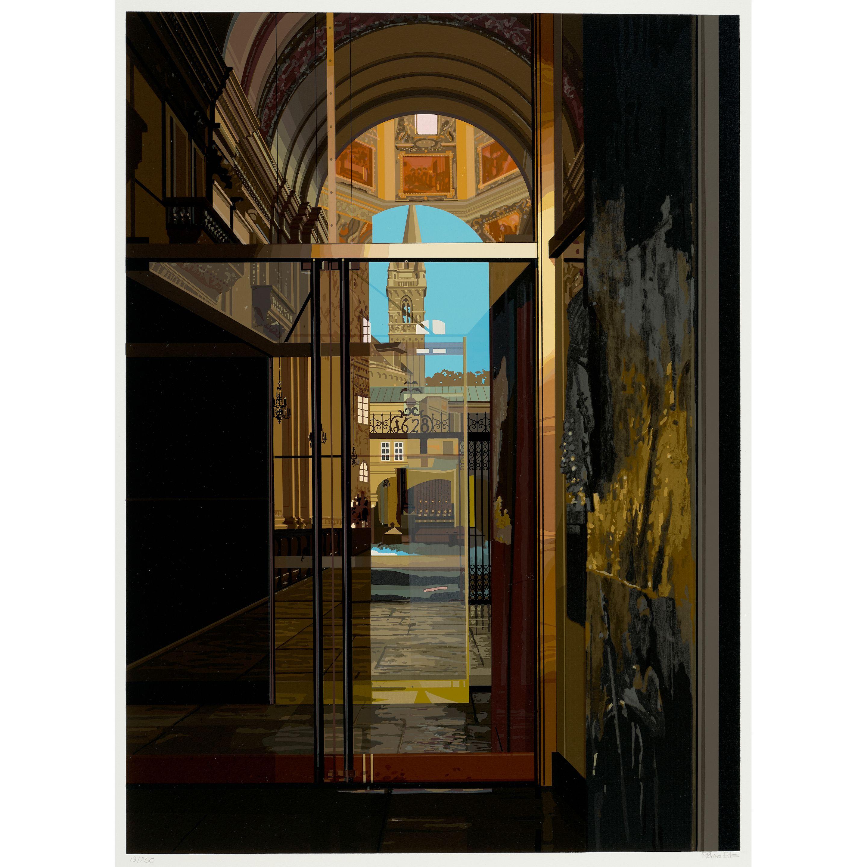 Richard Estes - Salzburg Cathedral