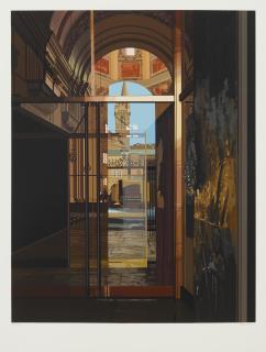 Richard Estes - Salzburg Cathedral