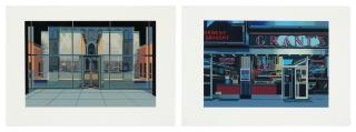 Richard Estes - Seagram Building; And Grant\'S