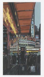 Richard Estes - Study XIII - Theater