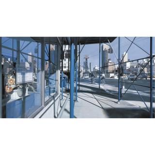 Richard Estes - Sunday On 2Nd Avenue