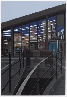 Richard Estes - Supermarket, San Francisco, From Urban Landscapes No. 2