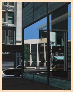 Richard Estes - The Ginger Man, from Urban Landscapes II