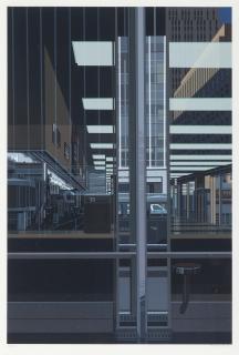 Richard Estes - Urban Landscapes No. 2: two plates