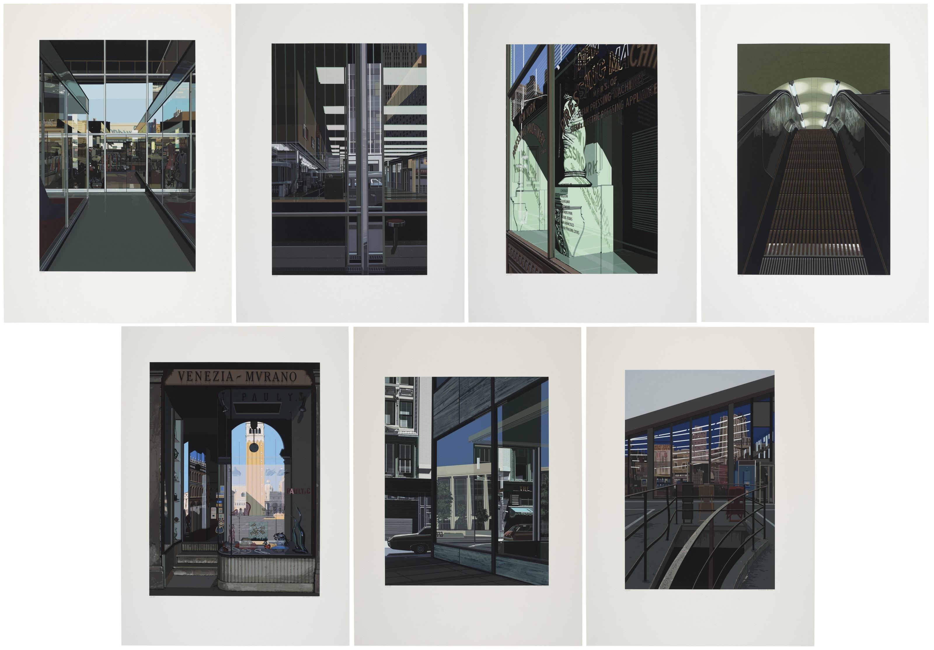 Richard Estes - Urban Landscapes No.2