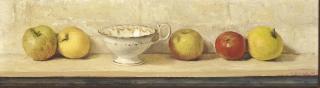 Richard Eurich, R.A. - Apples With Cup