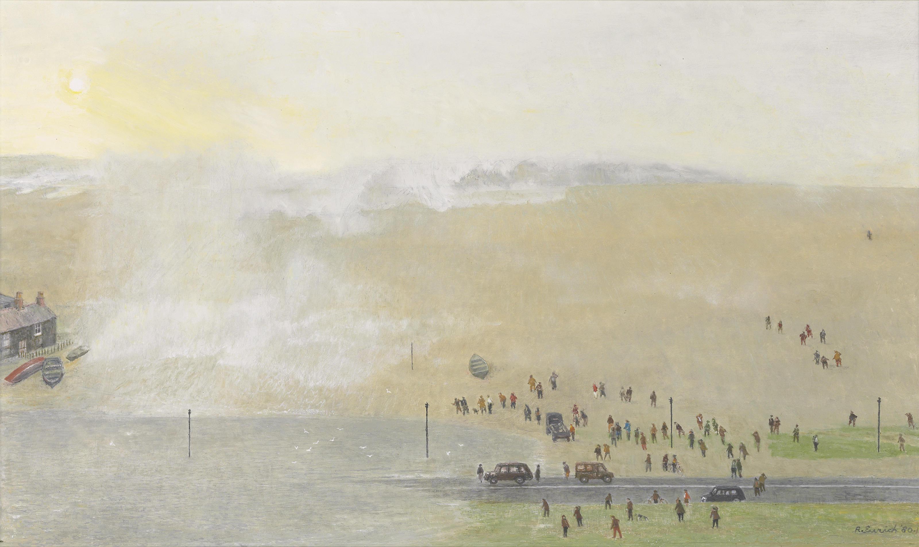 Richard Eurich, R.A. - Break Through Chesil Beach