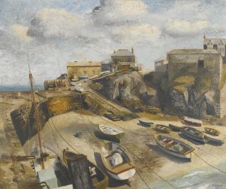 Richard Eurich, R.A. - Coverack Harbour