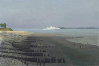 Richard Eurich, R.A. - Evening, Lepe