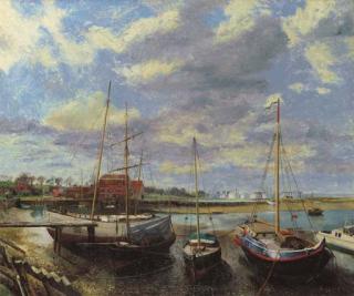Richard Eurich, R.A. - Fawley Beach