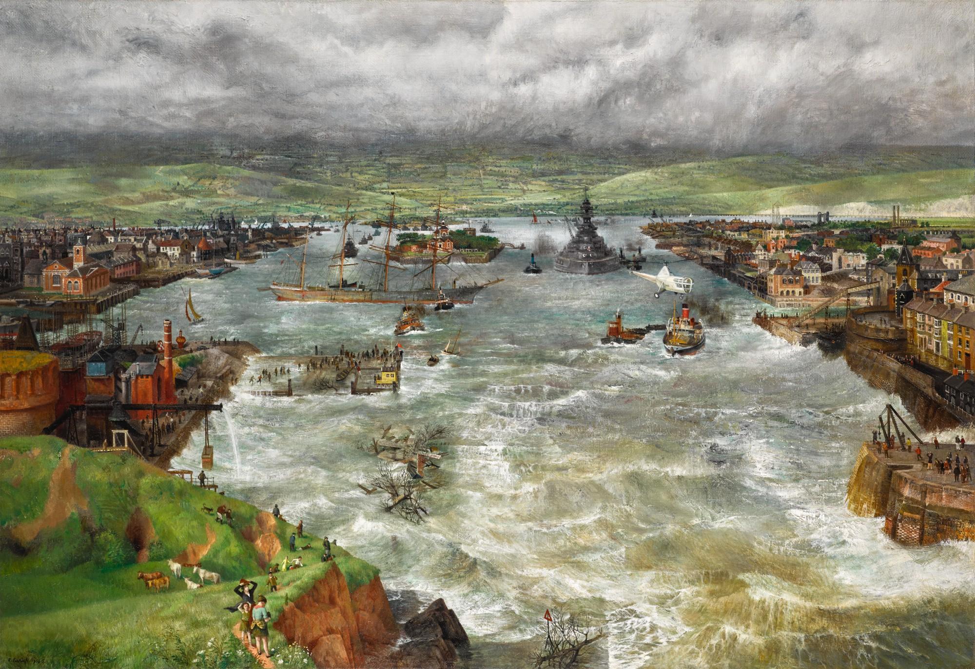 Richard Eurich, R.A. - Flood Water