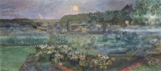 Richard Eurich, R.A. - Nocturnal Garden
