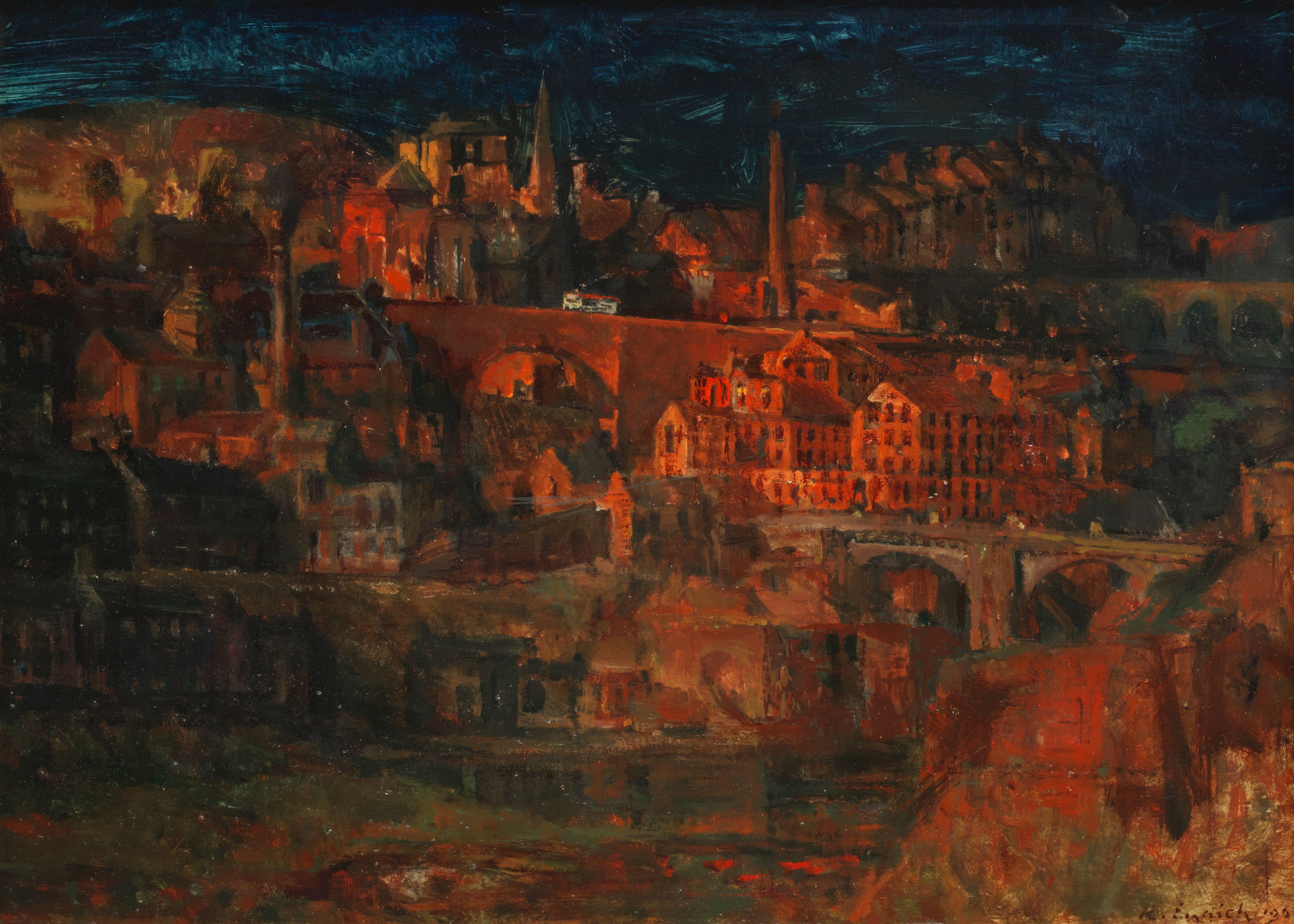 Richard Eurich R.A. - Northern Town