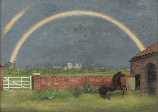 Richard Eurich, R.A. - Rainbow and Pony - York