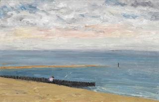 Richard Eurich, R.A. - Solent, Evening