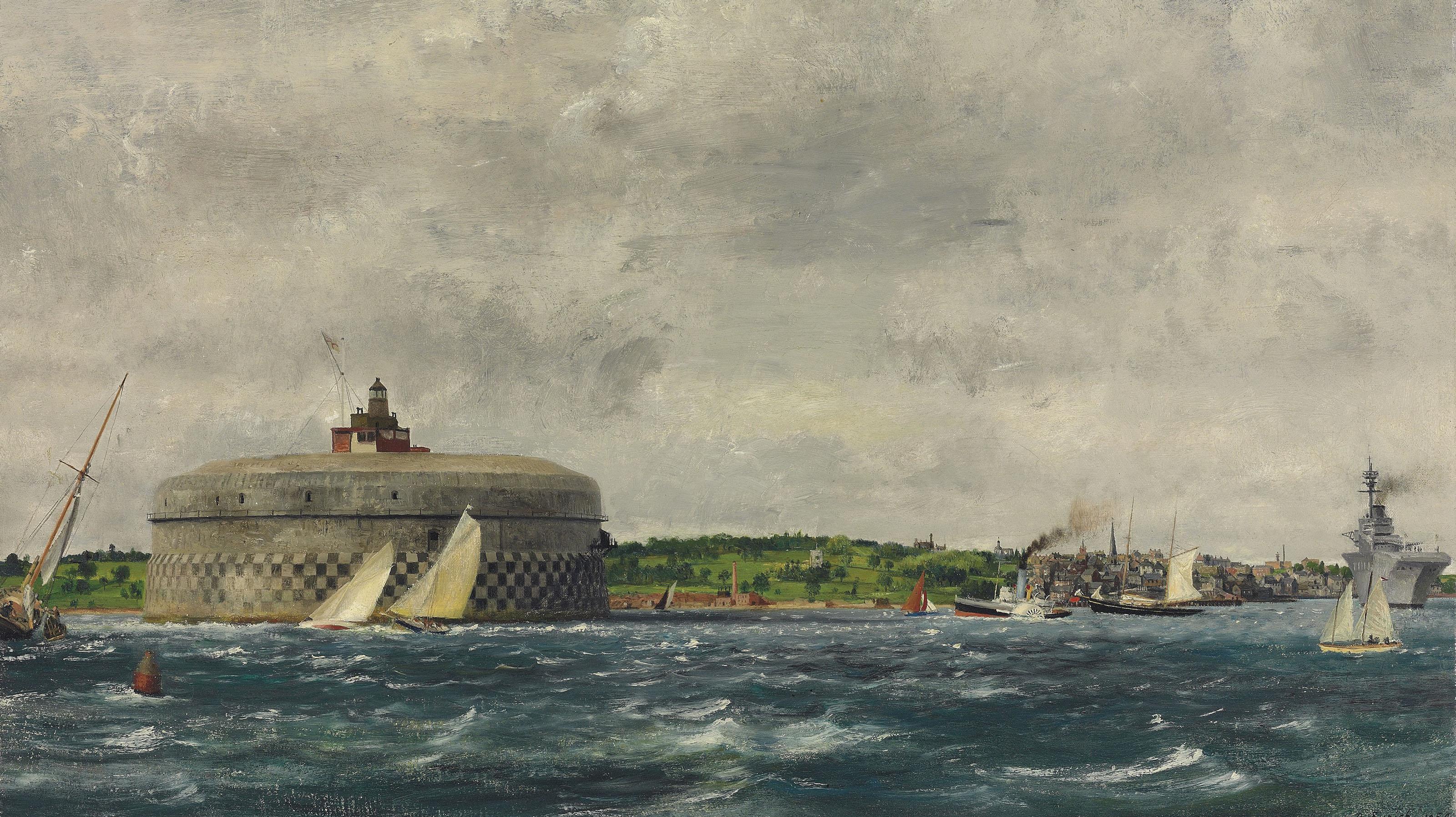 Richard Eurich, R.A. - Solent Fort