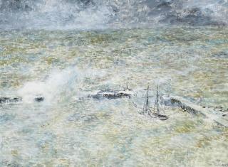 Richard Eurich, R.A. - Storm, Torquay