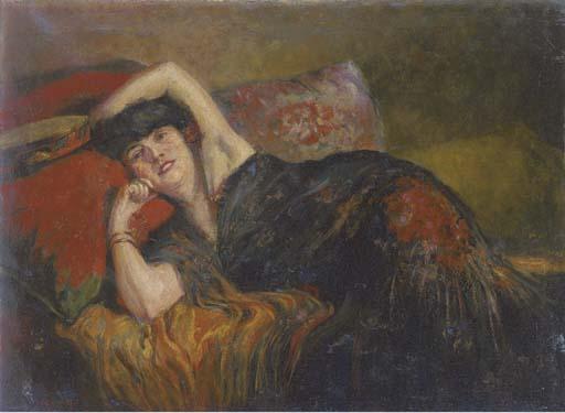 Richard Geiger - A reclining beauty