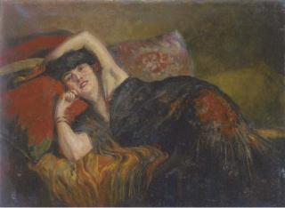 Richard Geiger - A reclining beauty