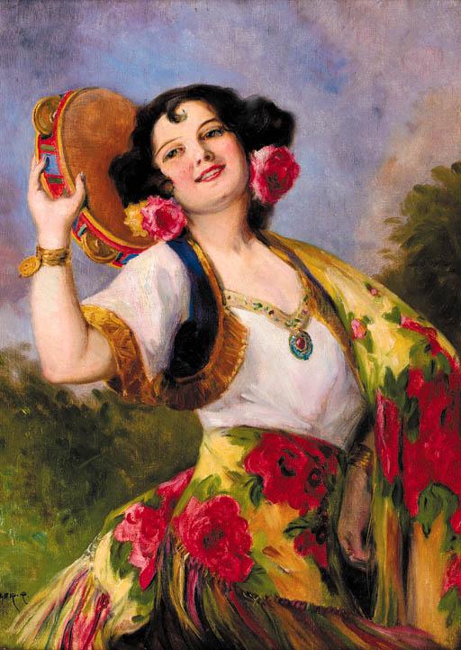 Richard Geiger - The tambourine girl