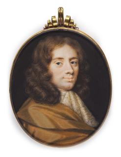 Richard Gibson - Portrait Of A Gentleman, Circa 1660