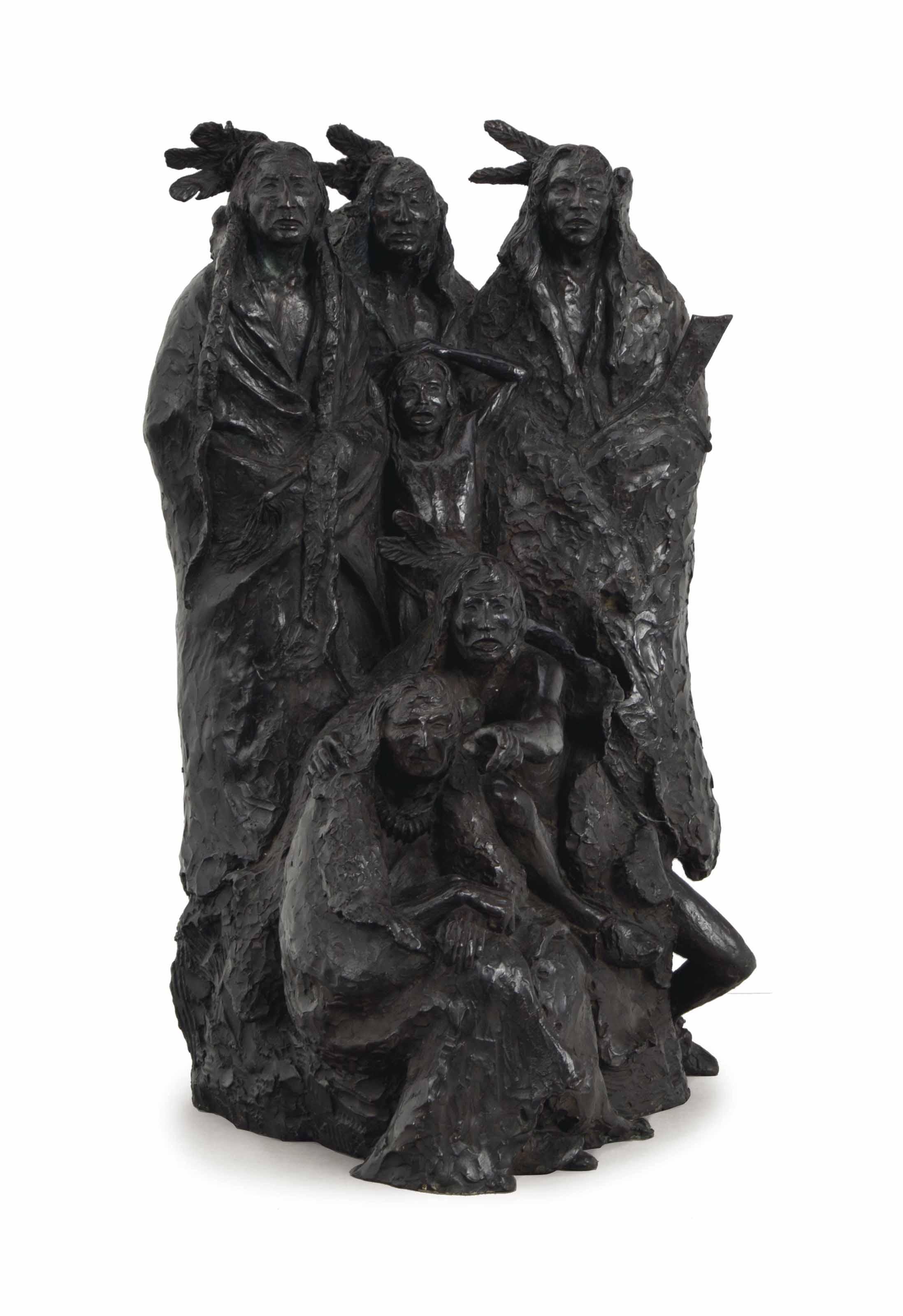 Richard Greeves - Study For The Monument The Unknown, No.6