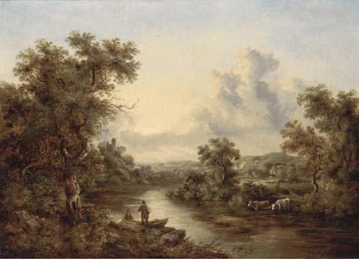 Richard H. Hilder - The ferry crossing