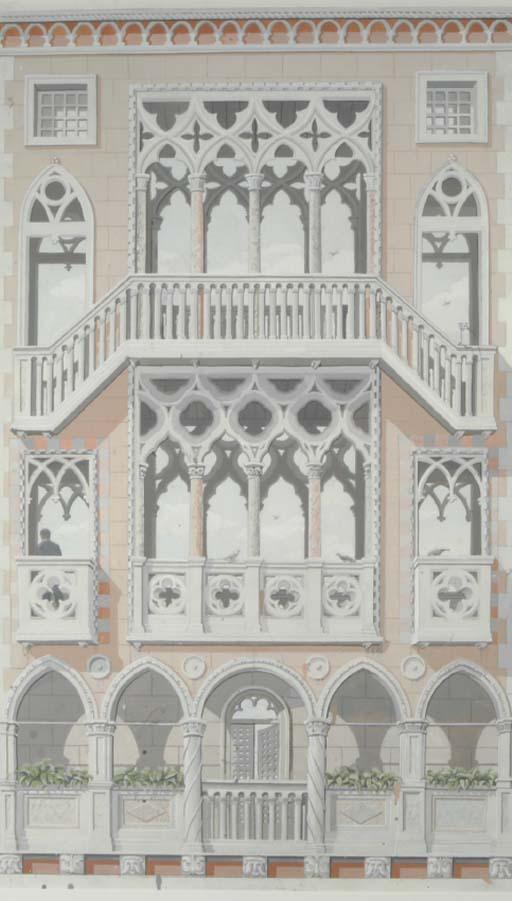 Richard Haas - Study For The Venetian Hall