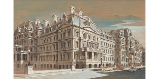 Richard Haas - View of the Old Executive Office Building, corner of Pennsylvania & 17th Street, Washington D.C.