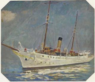 Richard Haley Lever - The Presidential yacht Mayflower