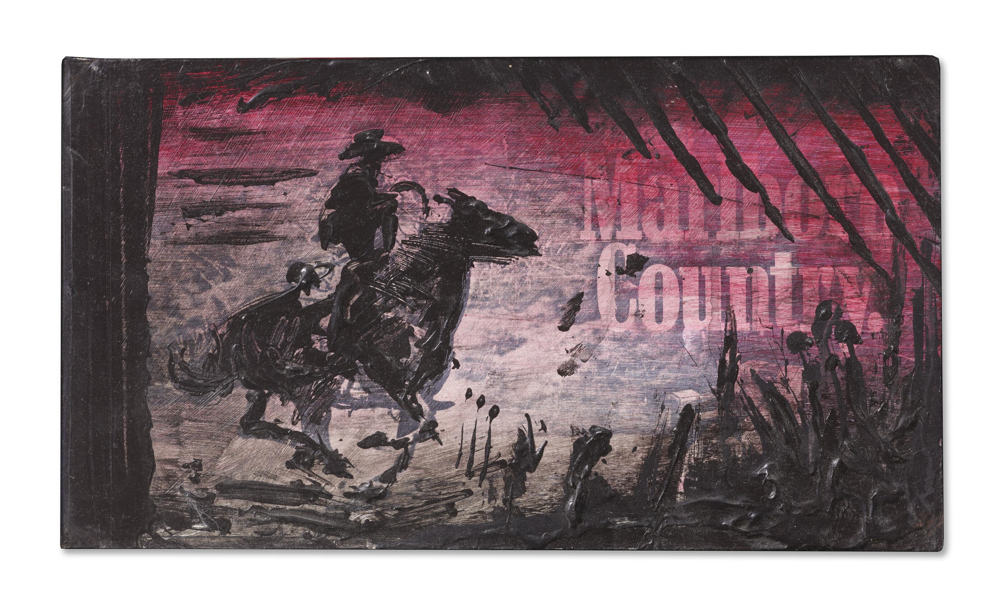 Richard Hambleton - Diagonal Marlboro Country