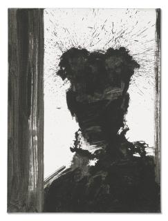 Richard Hambleton - Shadow Head with White Background