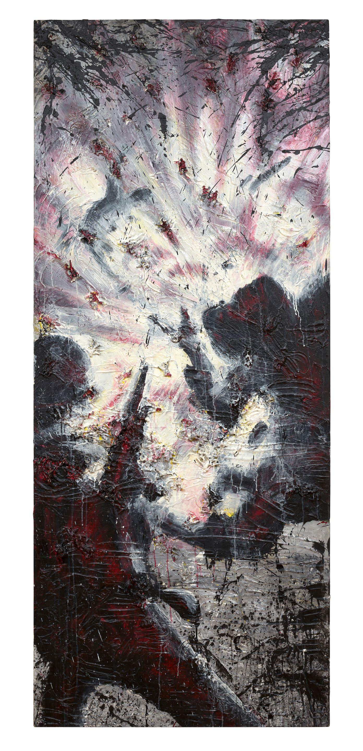 Richard Hambleton - Untitled (from the Battle Painting Series)