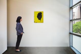 Richard Hambleton - Yellow Shadow Head