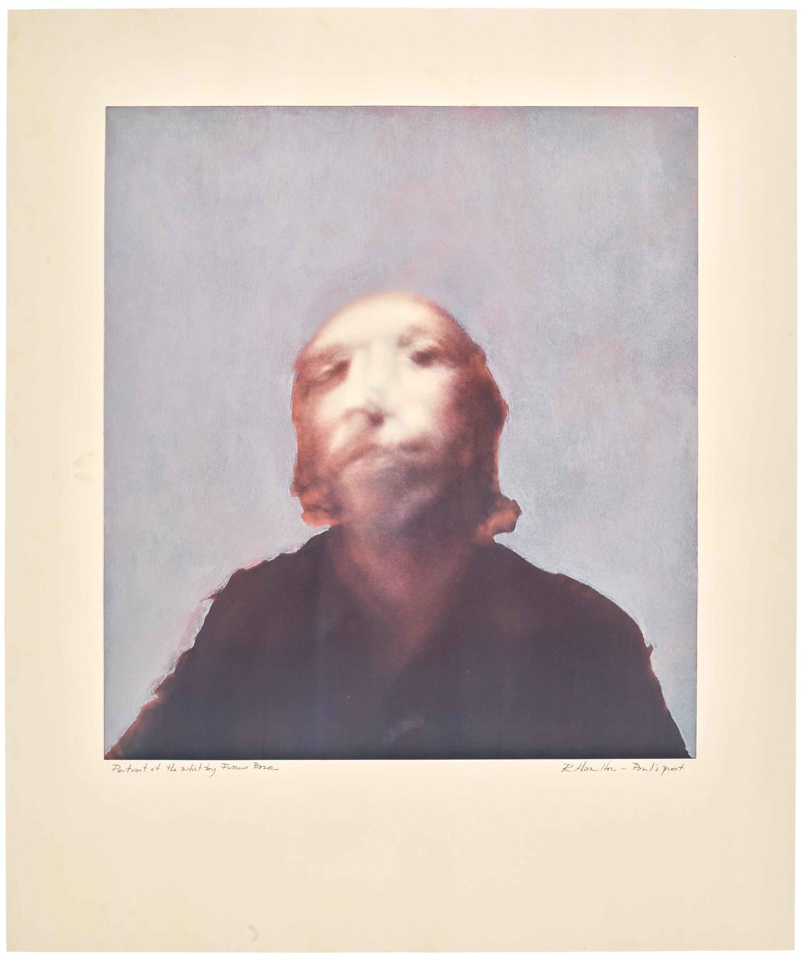 Richard Hamilton - A portrait of the artist by Francis Bacon