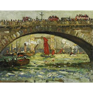 Richard Hayley Lever - Waterloo Bridge, London