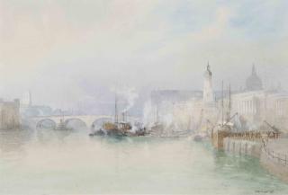 Richard Henry Wright - The Pool of London