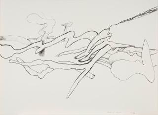 Richard Howard Hunt - Two Lithographs including: Landscape I and Untitled