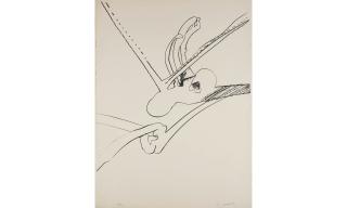 Richard Howard Hunt - Two Untitled Lithographs