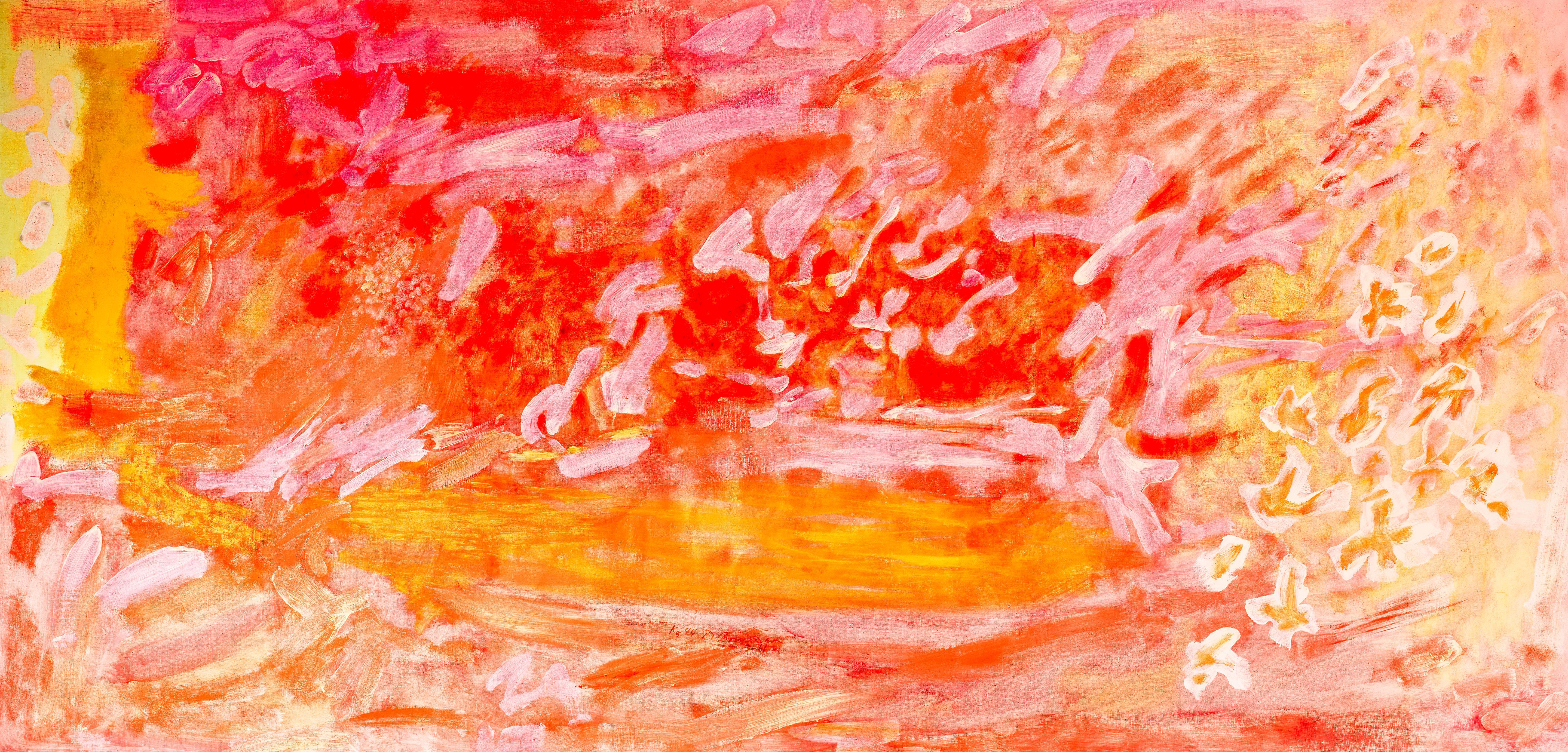 Richard Irving Bowman - Kinetogenic 44 (Caro Pink Painting), 1961