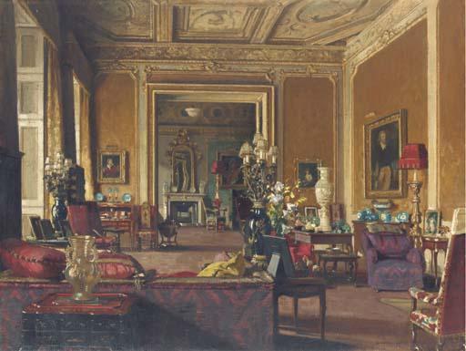 Richard Jack, R.A., R.I. - The Drawing Room At Londonderry House, Park Lane, London