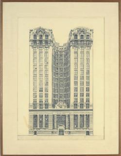 Richard John Haas - A view of the Emigrant Industrial Savings Bank, New York City