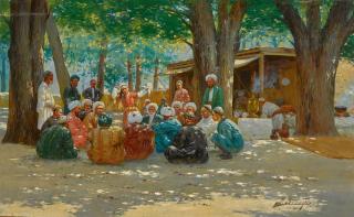 Richard Karlovich Zommer - A Chaikhana