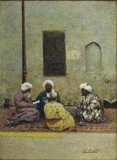 Richard Karlovich Zommer - Four Scholars