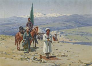 Richard Karlovich Zommer - Imam Shamil In The Caucasus