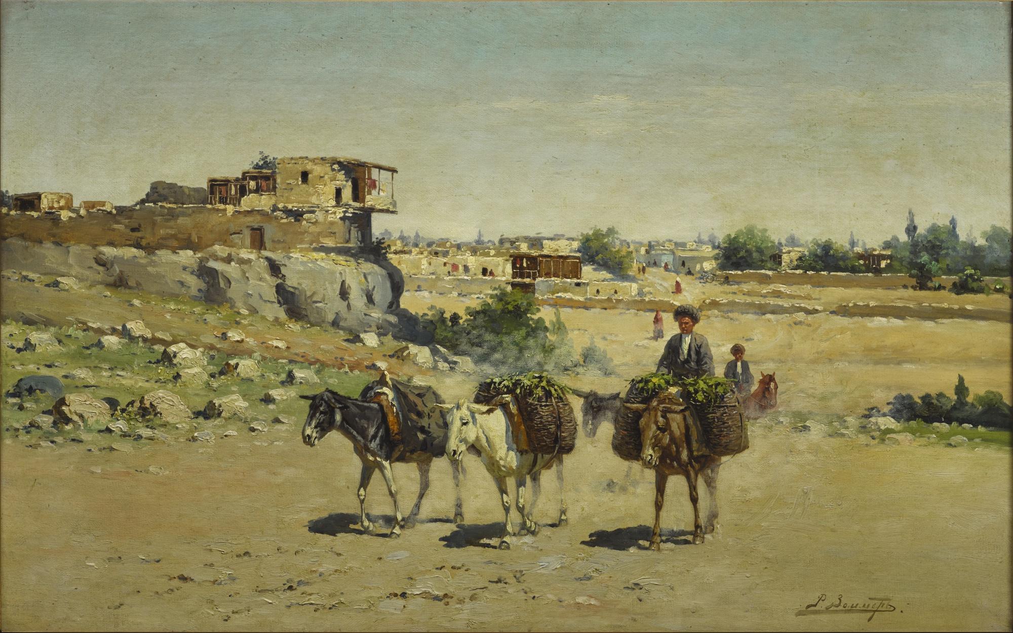 Richard Karlovich Zommer - Leaving Tashkent